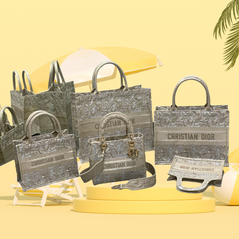 𝐋𝐚𝐝𝐲 five compartments latest lace gauze gold